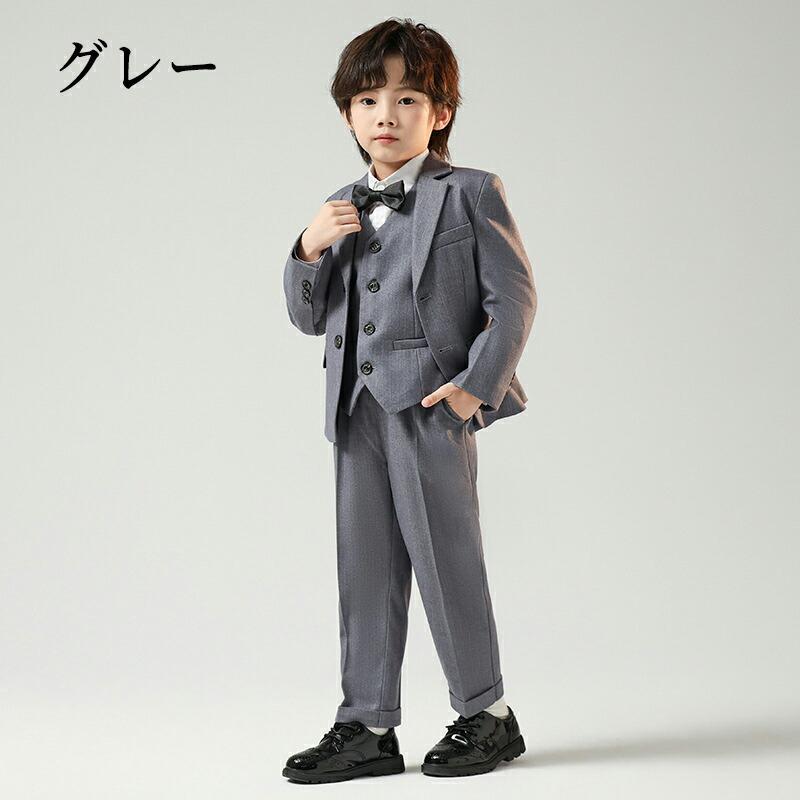 子供 スーツ 5点セット 卒業式 男の子 入学式 セットアップ 子ども