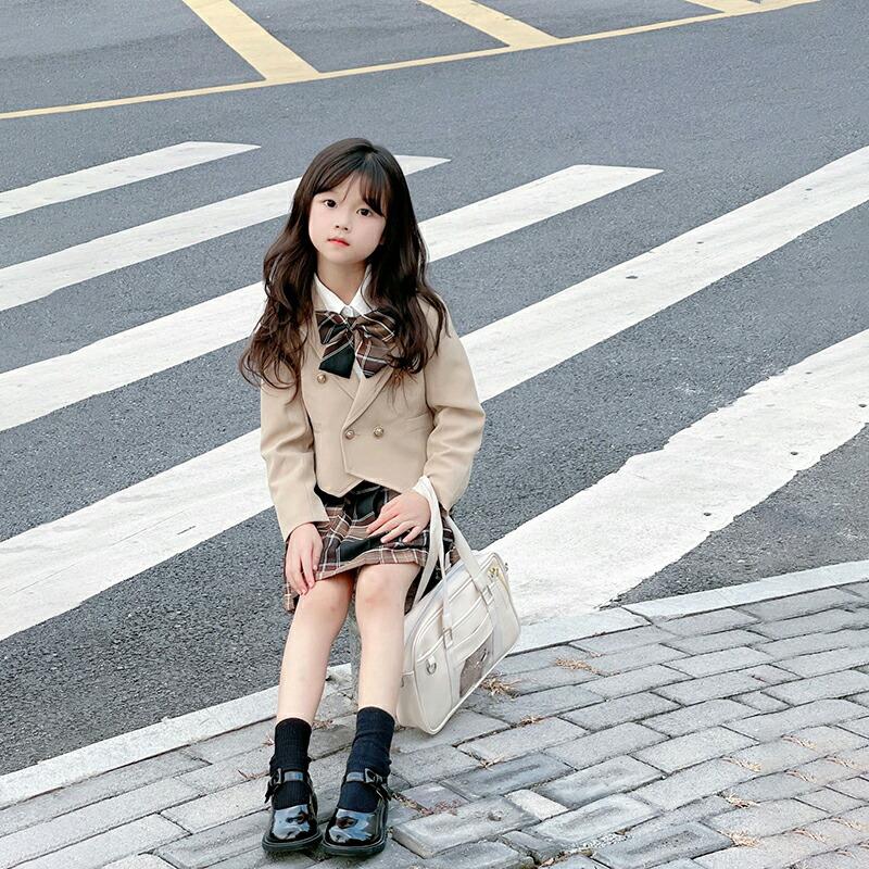 卒業式 スーツ 女の子 受験 大きいサイズ 小学生 卒業式服 卒服 小学校
