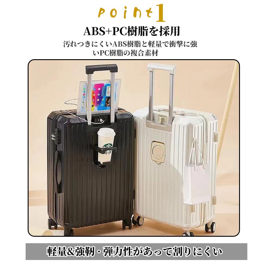 スーツケース 機内持ち込み Sサイズ 軽量 かわいい ファスナータイプ