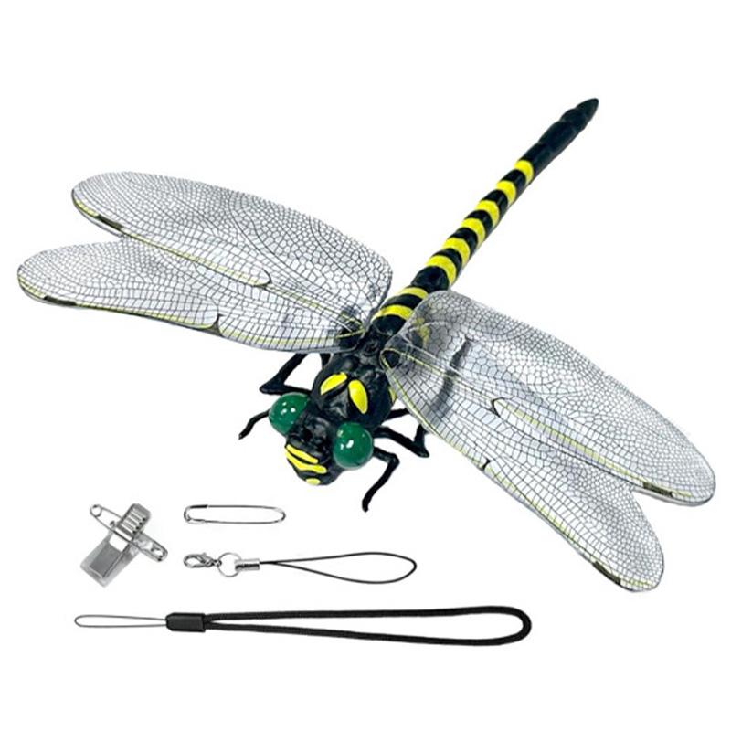 天敵で虫除け リアル トンボ 模型 1匹/2匹/4匹セット 虫除けグッズ 虫