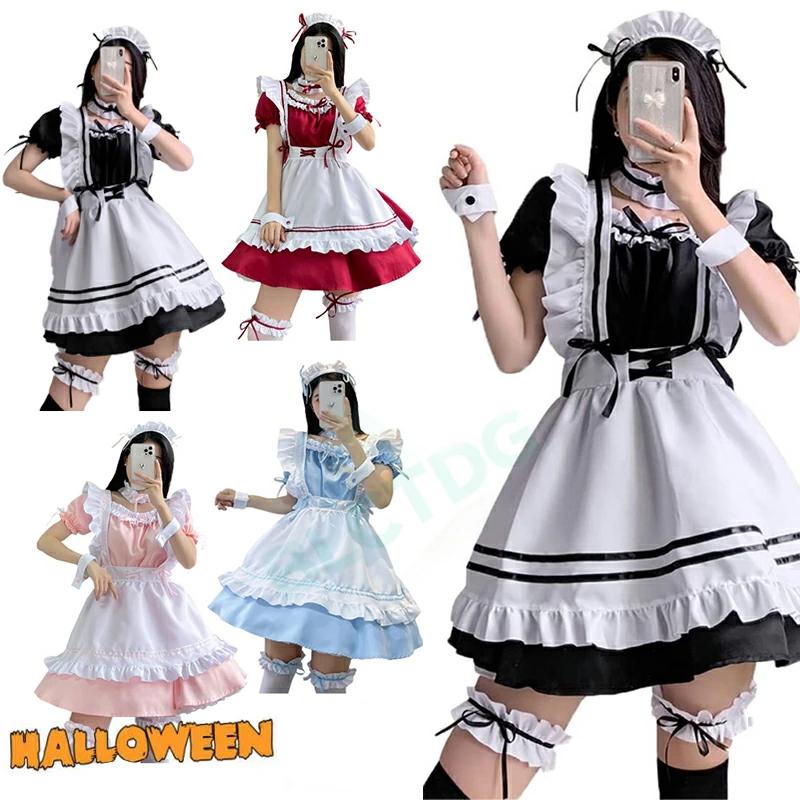 メイド服 コスプレ 衣装 仮装 女装 フリル ロリータ かわいい