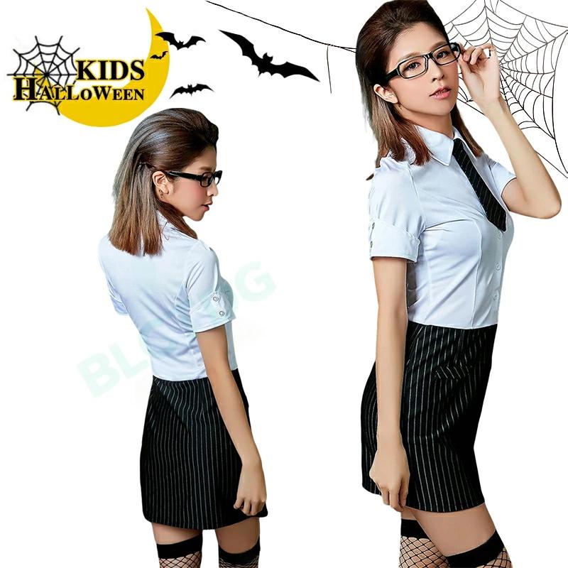 ハロウィン コスプレ 仮装 OL セクシー ol 制服 秘書 受付嬢 女教師 