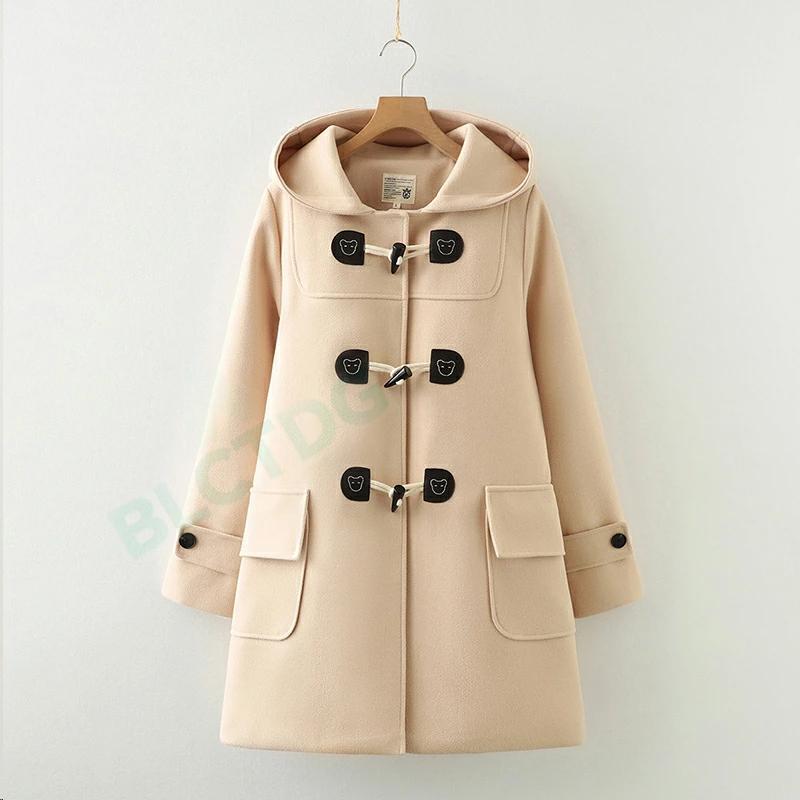 新品 スクールコート M スクールタイガー 日本製 ダッフルコート 中高生 通学 制服 ロングコート ジャケット スクールコート ダッフルコート 暖かい