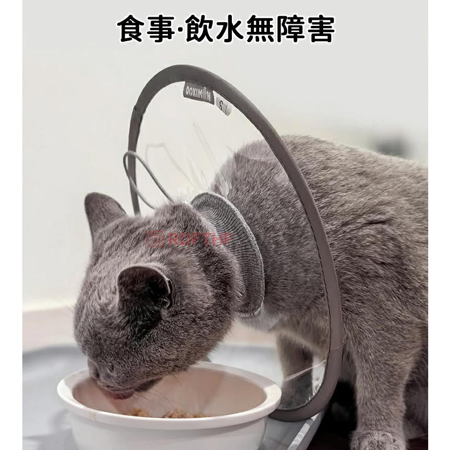 エリザベスカラー 猫 クリア ソフト 柔らかい 軽量 獣医推薦