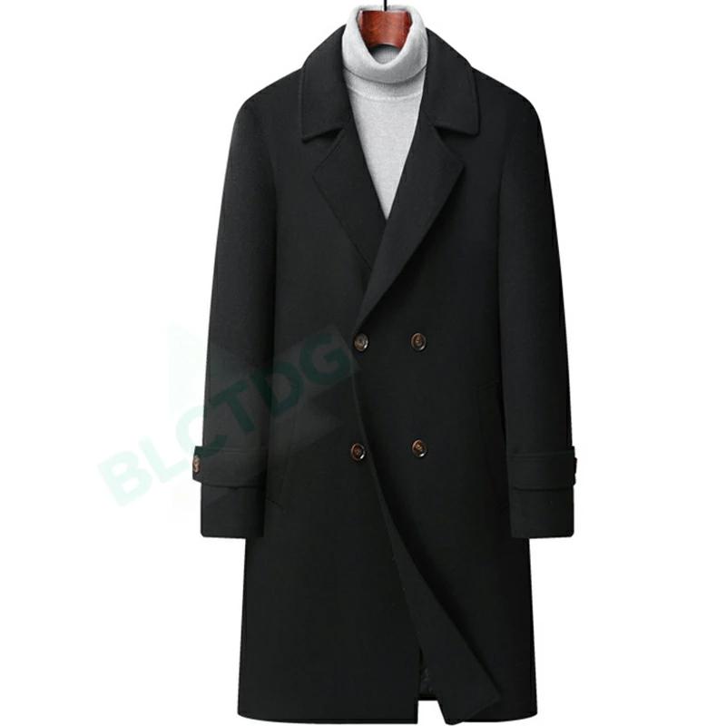 コート メンズ チェスターコート ロングコート ダブル ウールコート