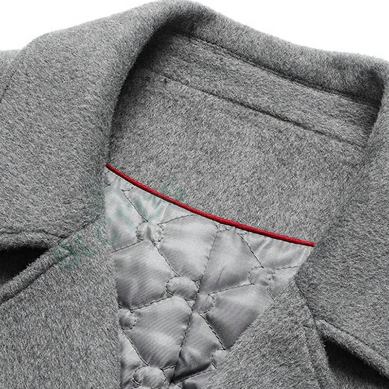 コート メンズ チェスターコート ロングコート ダブル ウールコート