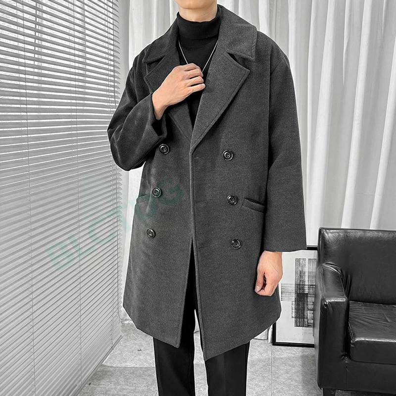 爆買い チェスターコート メンズ アウター ロングコート ビジネス