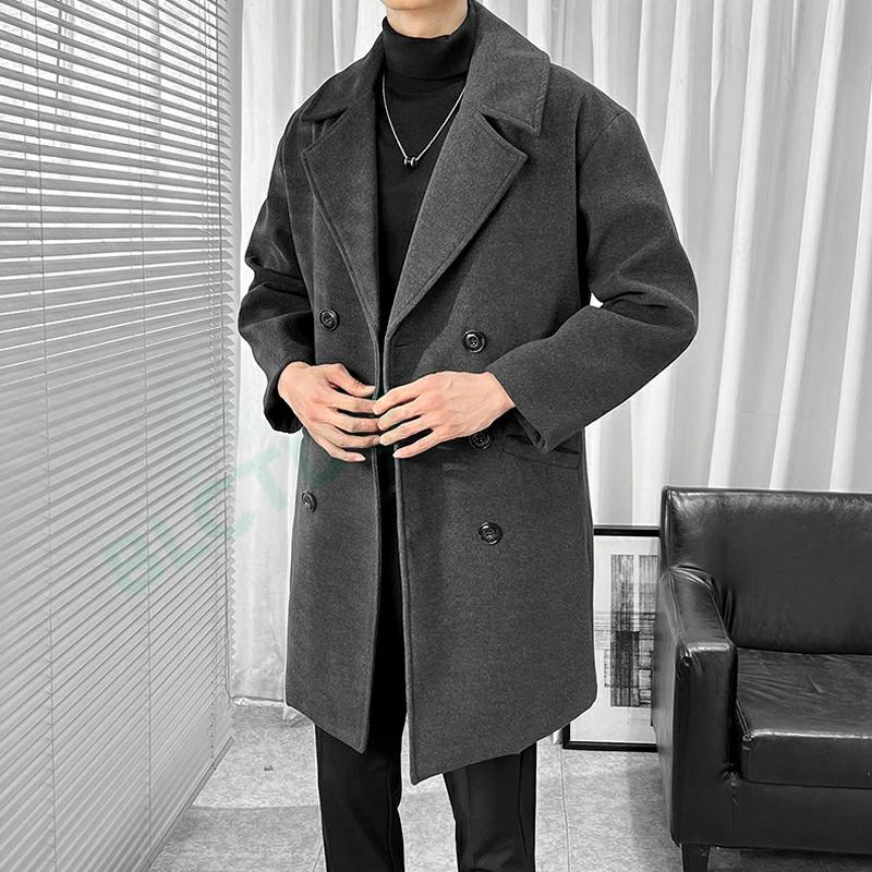 爆買い チェスターコート メンズ アウター ロングコート ビジネス