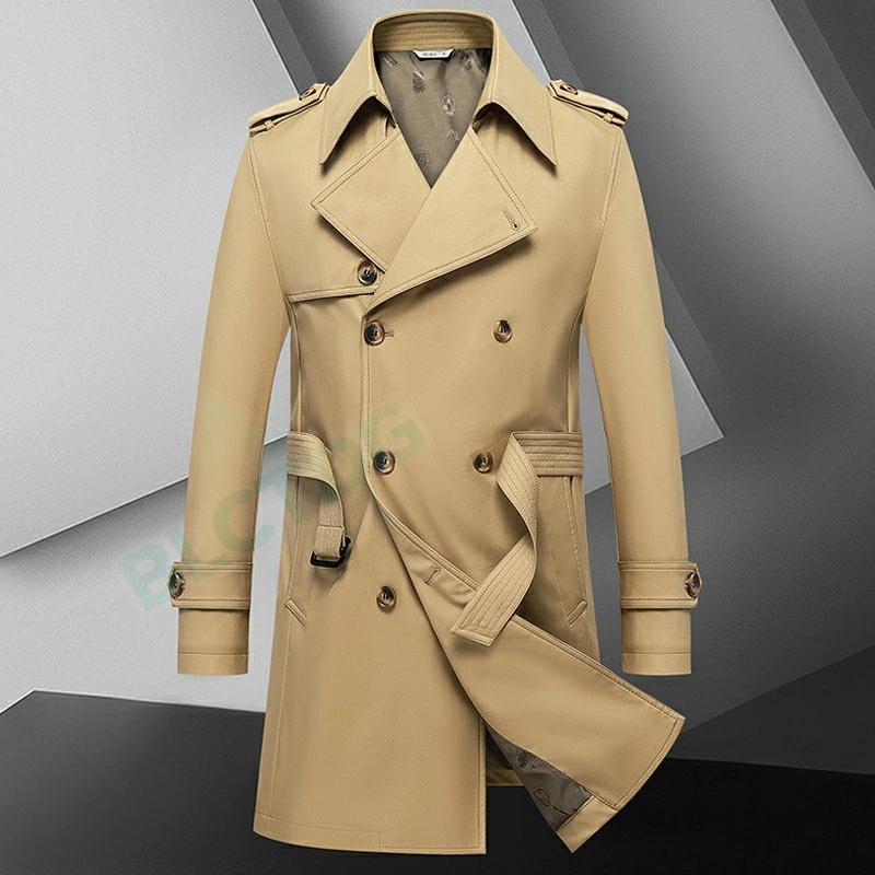 爆買い トレンチコート メンズ スプリングコート スーツ コート