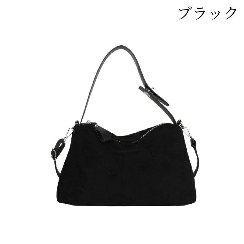 ブラック スエード ショルダーバッグ URBAN RESEARCH DOORS（アーバンリサーチドアーズ） ショルダーバッグ