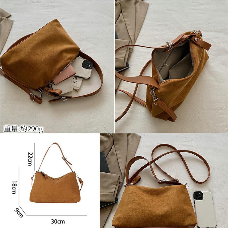 ブラック スエード ショルダーバッグ URBAN RESEARCH DOORS（アーバンリサーチドアーズ） ショルダーバッグ