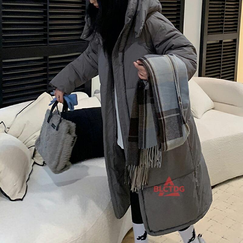 アウター ロング レディース 中綿コート ベンチコート スタンドカラー