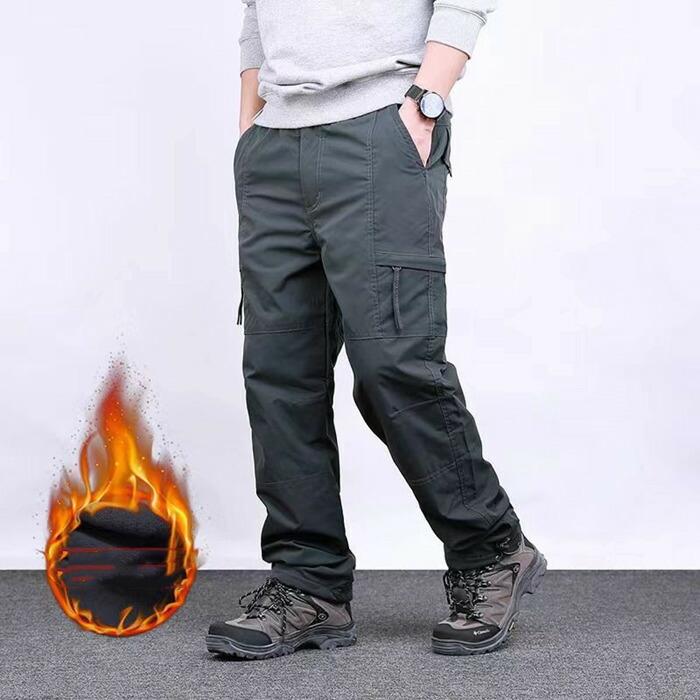 冬用メンズパンツ ゼット（ZETT） ウインドブレーカーパンツ メンズ 冬用 スポーツウェア