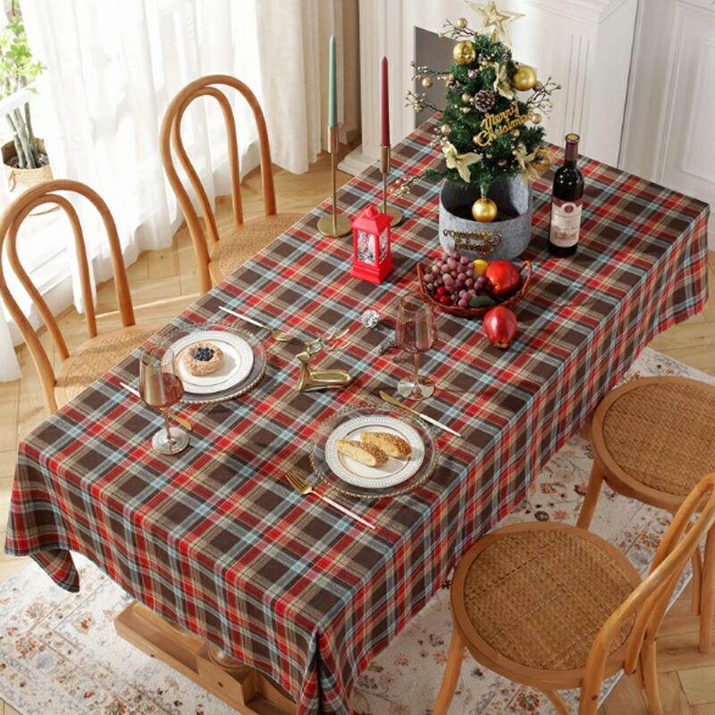 爆買い テーブルクロス クリスマス用 北欧 長方形 テーブルカバー 食卓