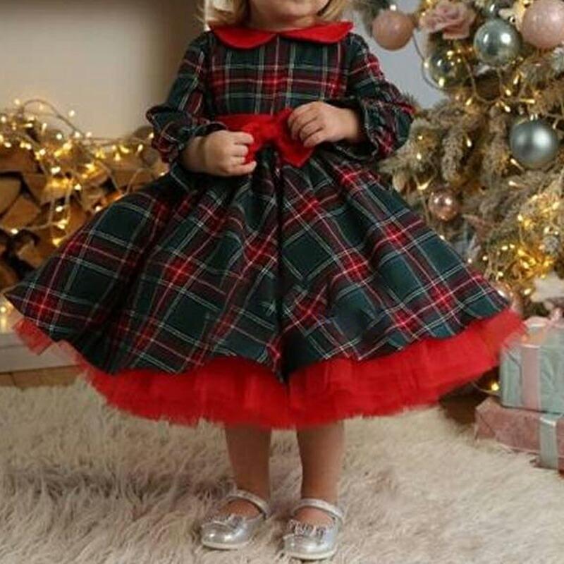 爆買い クリスマス ワンピース 子ども 女の子 子供 ベビー 長袖