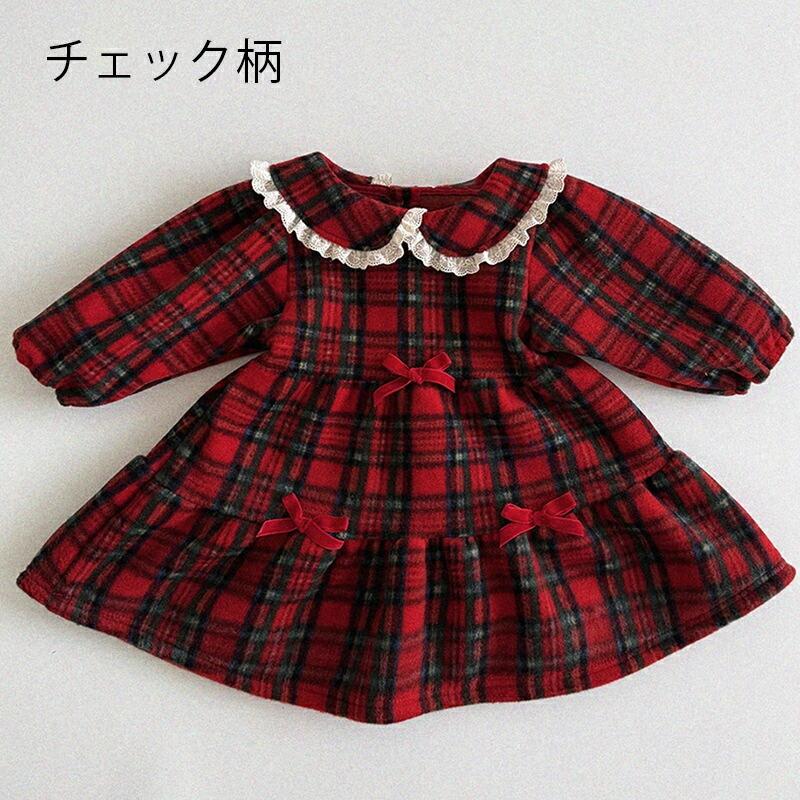 爆買い キッズ ワンピース 子供 クリスマス 女の子 ベビードレス