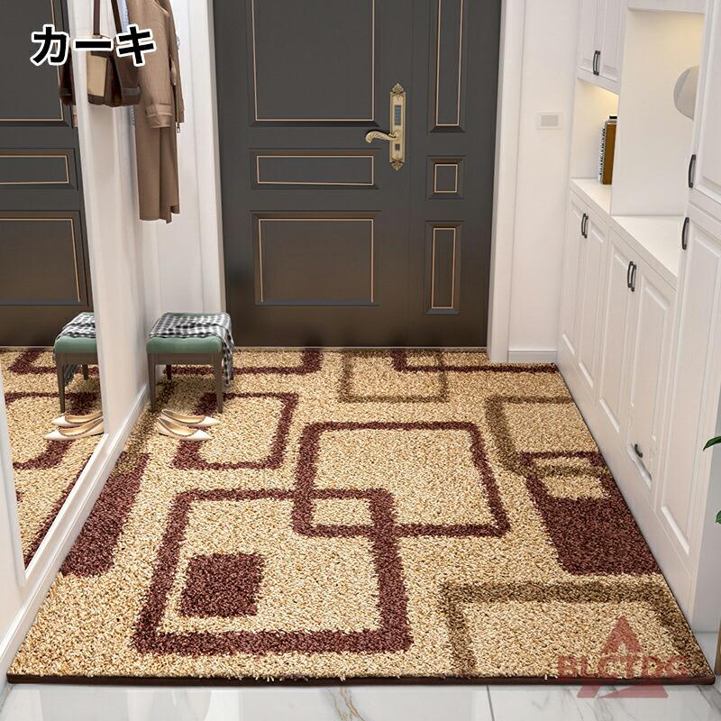 マット 洗える 北欧玄関マット キッチンマット 北欧 おしゃれ 屋内 室内 デザイン シンプル モダン 玄関 すべり止め 吸着 ...
