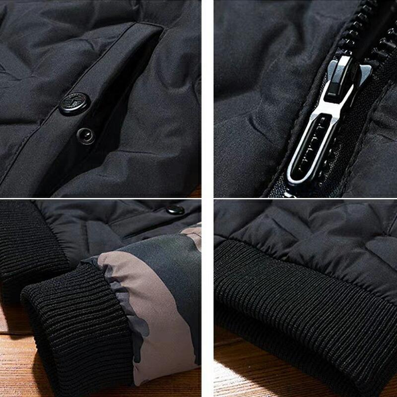 コート 中綿ジャケット メンズ 冬服 中綿入り ブルゾン 迷彩 バイ