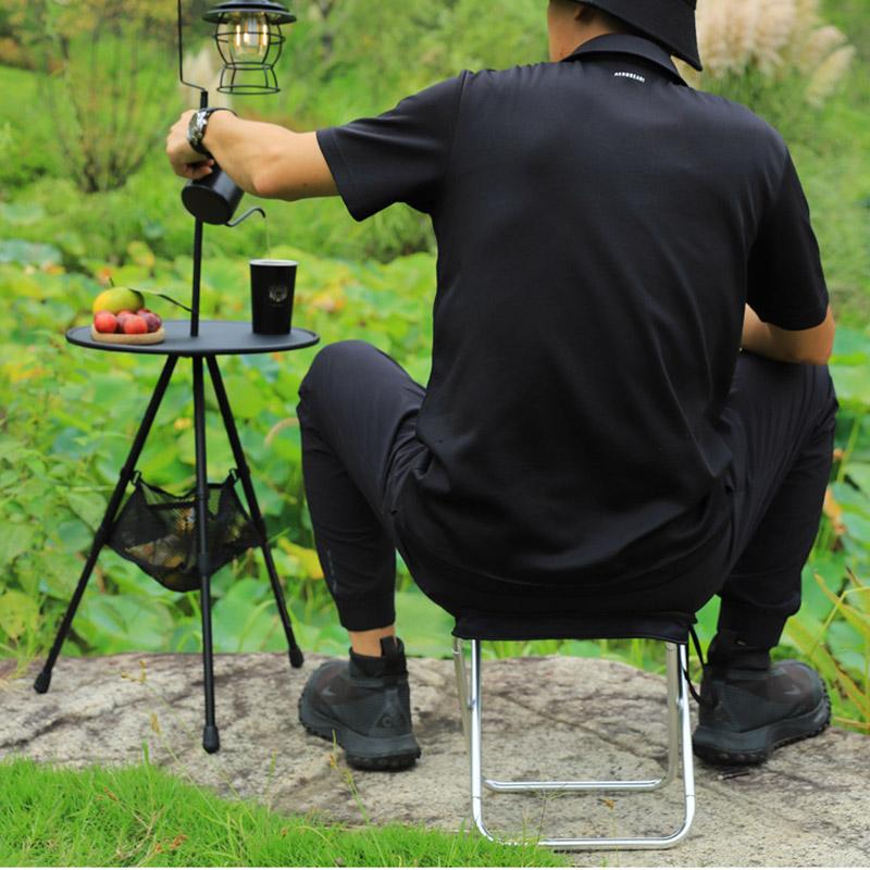 折りたたみ椅子 キャンプ チェア 300gで超軽量 小さくコンパクトで