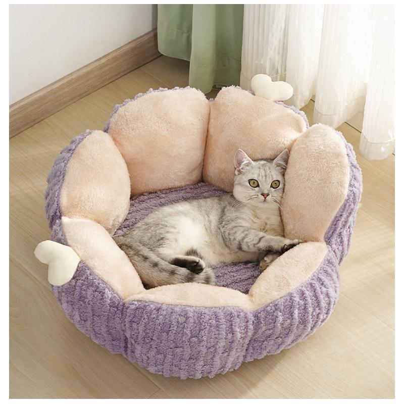 犬ベッド 猫ベッド クッション　寝床 ペットベッド 冬用 可愛い 猫ベッド サボテン外形 犬ベッド ペット