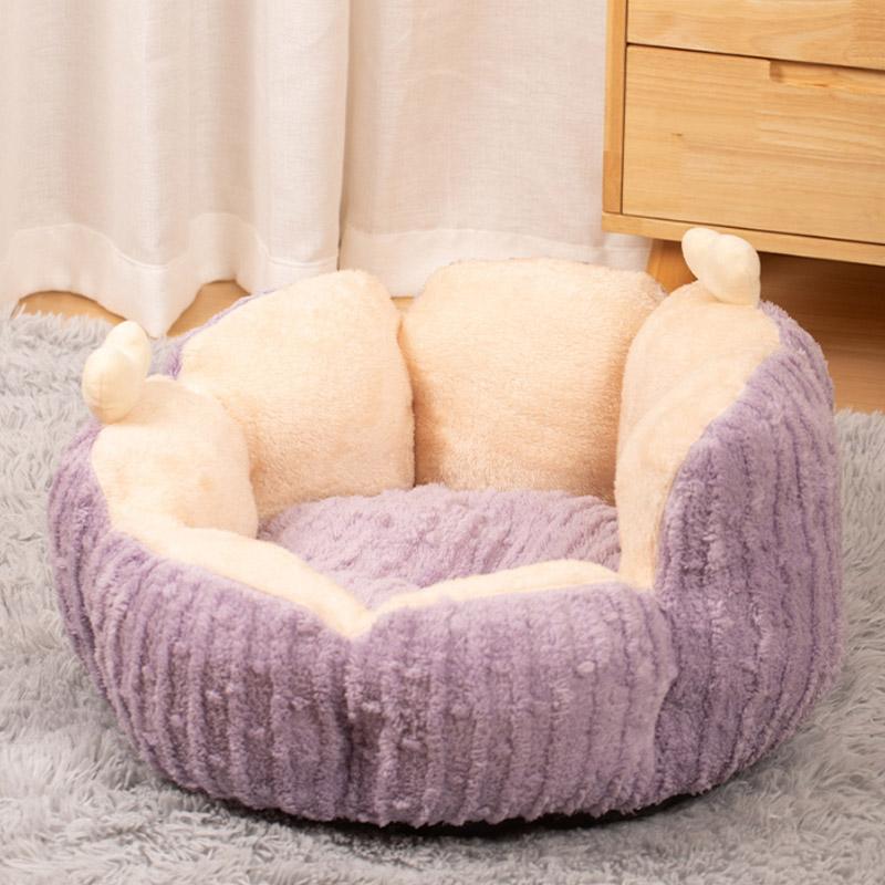 ペットベッド 冬用 可愛い 猫ベッド サボテン外形 犬ベッド ペット