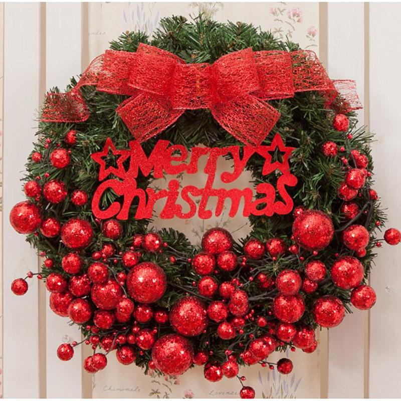 クリスマスリース　クリスマス☆☆☆飾り クリスマス リース 45cm飾り ドライフラワー インテリア 壁掛け 雑貨