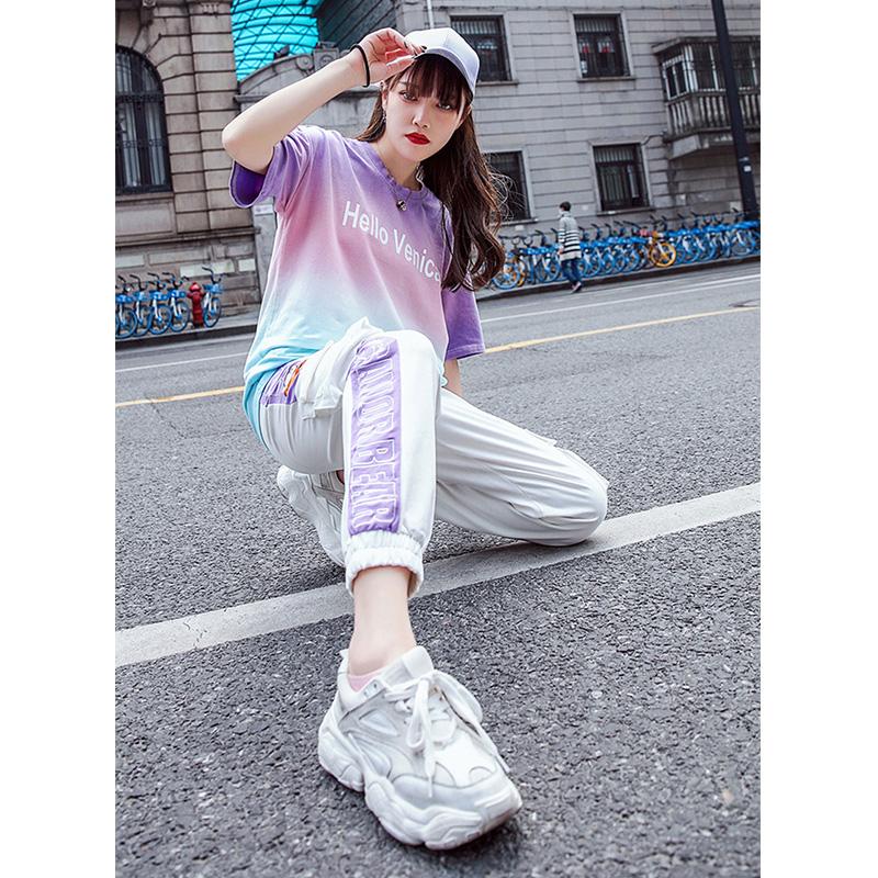 セットアップ 2点 レディース トップス パンツ ストリート系 原宿 ダンス衣装 スポーツスーツ ヒップホップ 韓国ファッション Jazz ジャズダンス 演出服 Jw9 Aquadoor 通販 Yahoo ショッピング