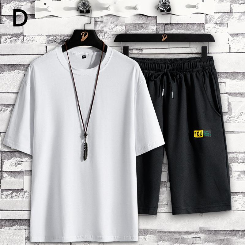 ジャージ 上下セット メンズ スポーツウェア セットアップ 2点 綿 夏服 薄手 半袖 Tシャツ パンツ おしゃれ ルームウェア 夏 韓国系 カジュアル 大きいサイズ Nst6 Aquadoor 通販 Yahoo ショッピング