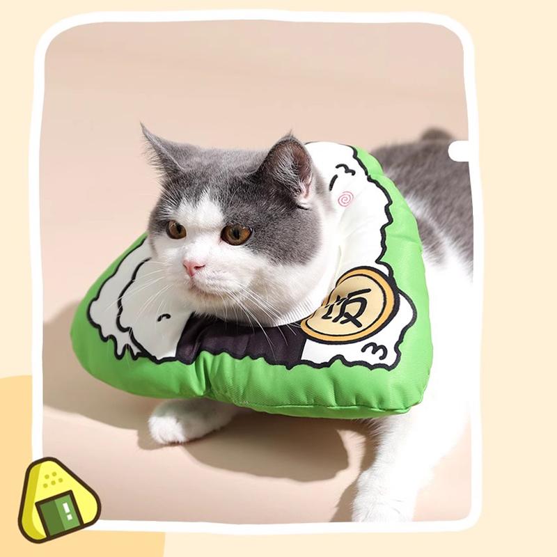 めっちゃ可愛い♪エリザベスカラー 猫 犬 ペット ソフトタイプ 術後 傷