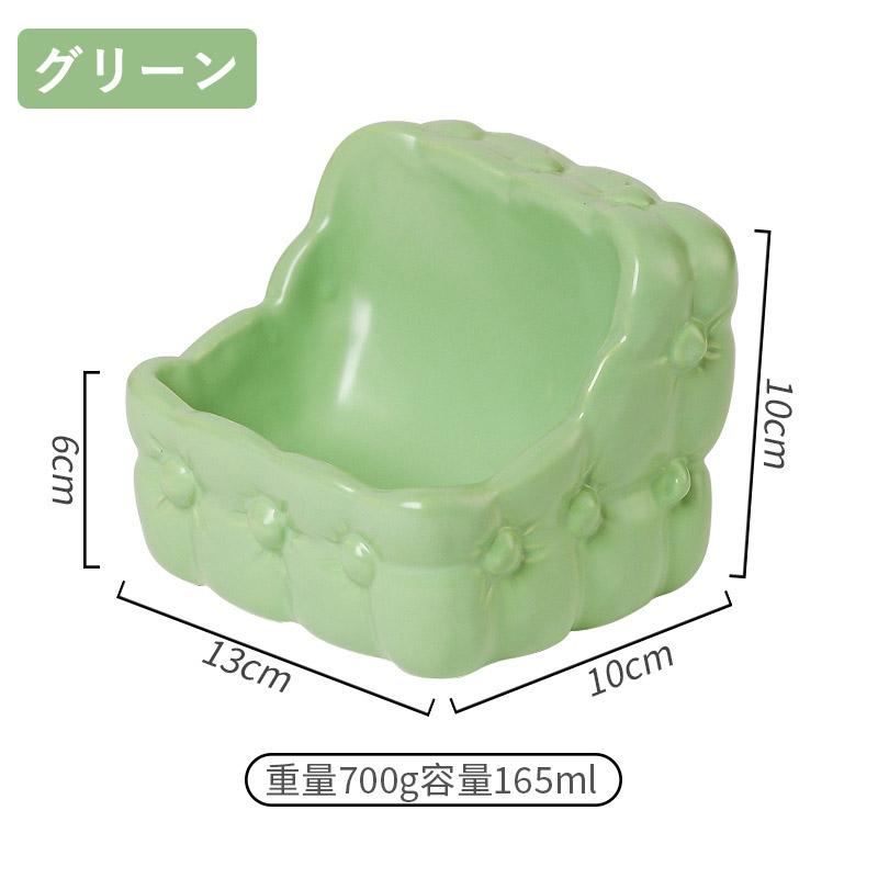 ハムスター 小動物用 水飲み 餌入れ 陶器 ハリネズミ えさいれ ケージ