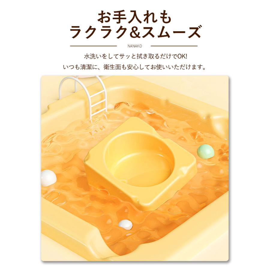 ハムスター 小動物用 水飲み 餌入れ 陶器 ハリネズミ えさいれ ケージ