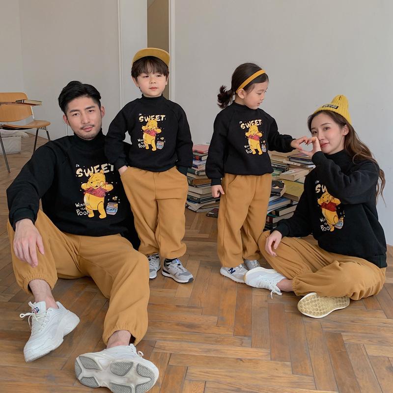 人気ブランド多数対象 親子ペアルック ベビー 親子 パーカー 長袖 ハイネック 家族服 親子服 トレーナー お揃い トップス 春秋冬 子供服 カップル ご夫婦 お兄弟 姉妹 裹起毛