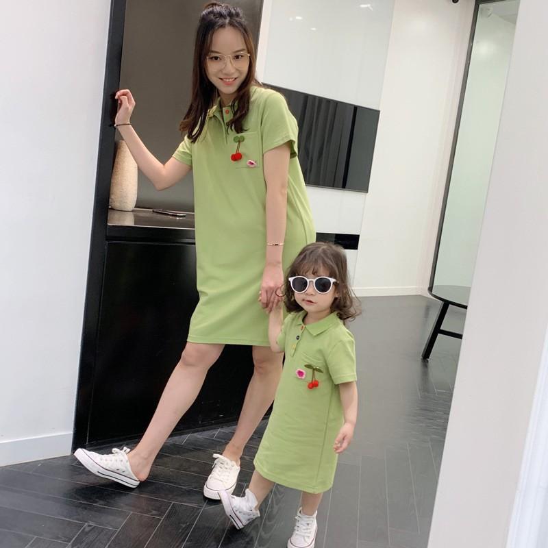 親子ペアルック 旅行 レディース 半袖 Poloシャツ 親子服 ママ 女の子 プレゼント 家族お揃い ポロシャツワンピース 夏 旅行 部屋着 親子活動 Qzz103 Aquadoor 通販 Yahoo ショッピング