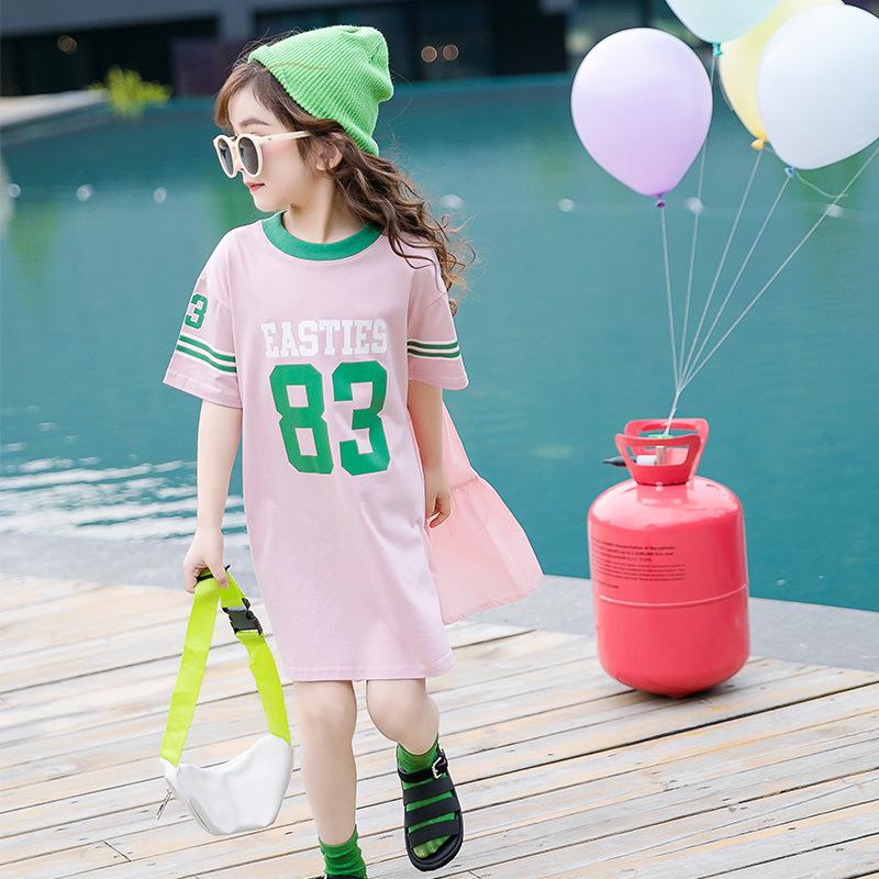 子供服 ワンピース 半袖 春夏 女の子 韓国ファッション キッズワンピース 膝丈 ワンピース チュニック 子供ドレス ジュニア おしゃれ 可愛い 薄手 新品 Tq11 Aquadoor 通販 Yahoo ショッピング