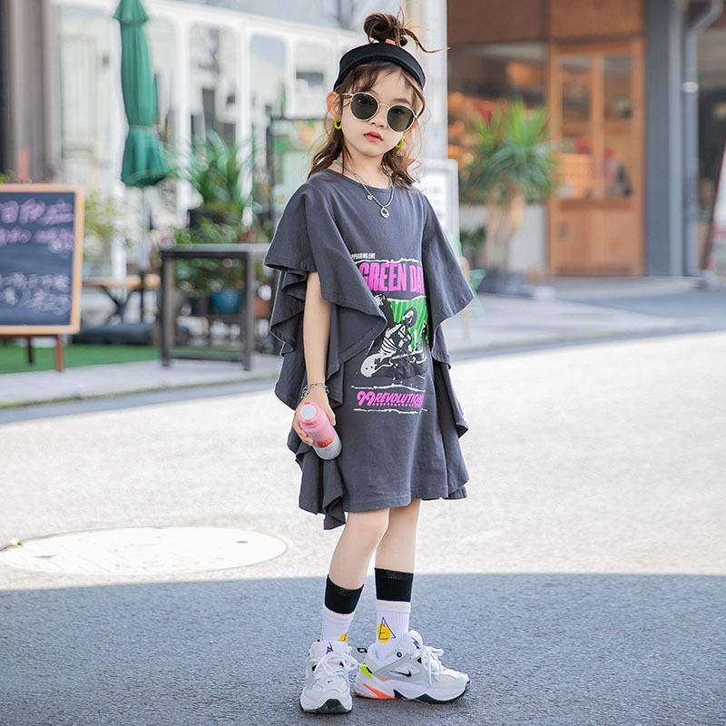 子供服 ワンピース 半袖 春夏 女の子 韓国ファッション キッズワンピース 膝丈 ワンピース チュニック 子供ドレス 舞台装 ジュニア おしゃれ 可愛い 薄手 新品 Tq13 Aquadoor 通販 Yahoo ショッピング