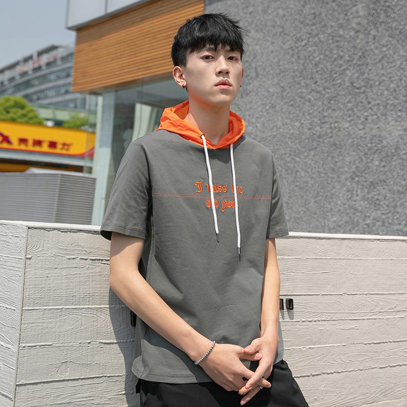 Tシャツ メンズ トップス フード付き プルオーバー 半袖 薄手 運動 スポーツ 切り替えカラー 夏 アウトドア ファッション Tx6 Aquadoor 通販 Yahoo ショッピング