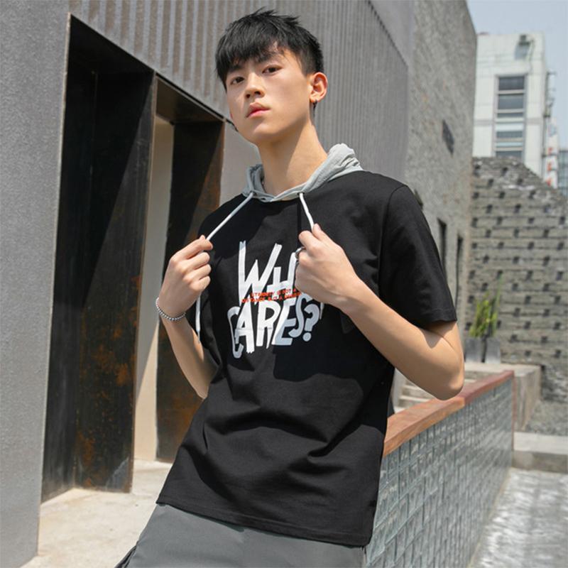 Tシャツ メンズ トップス フード付き プルオーバー 半袖 薄手 運動 スポーツ 切り替えカラー 夏 アウトドア ファッション Tx7 Aquadoor 通販 Yahoo ショッピング