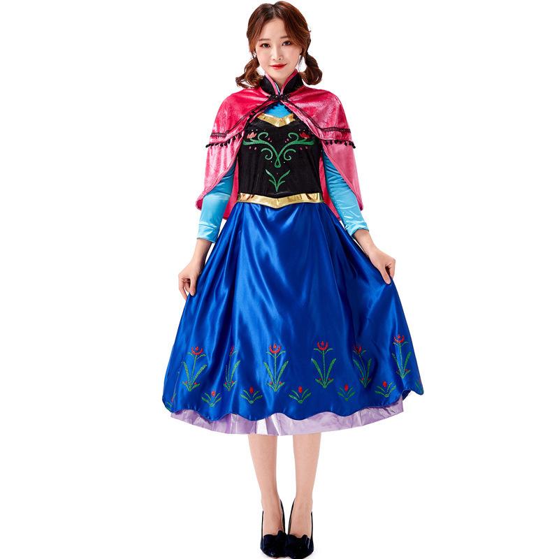S〜XL童話のお姫様 宮廷ドレス ロングスカート ハロウィン衣装 大人用 