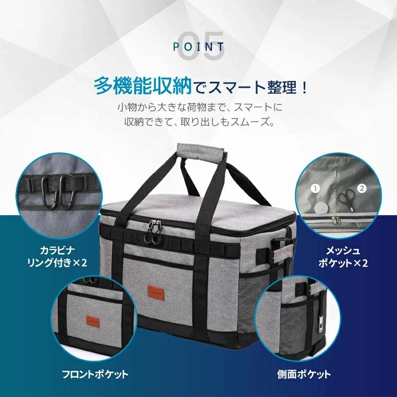 40Lソフトクーラーボックス 保冷バッグ 大容量 900Dクーラーバッグ