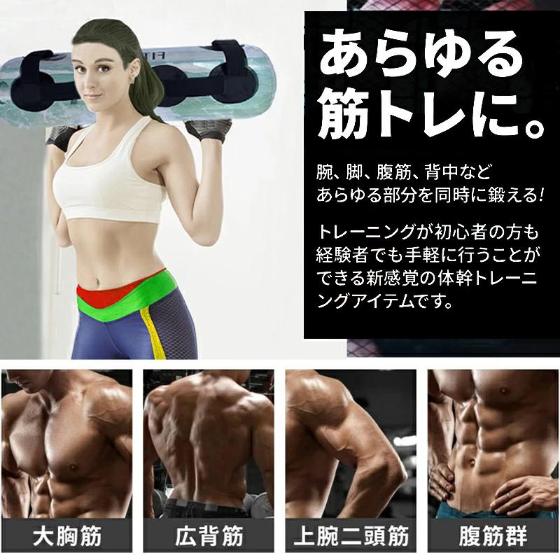 ウォーターバッグ 5kg 10kg 15kg 20kg 30kg 35kg トレーニング 体幹