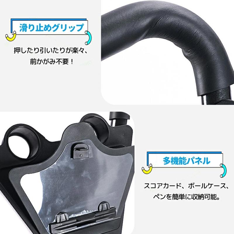 折りたたみ式 ゴルフカート キャリーバック収納 ゴルフバッグ 手引き 3
