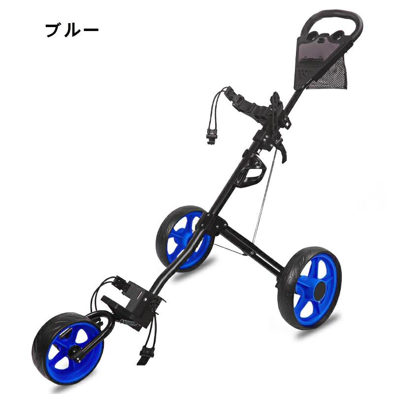 折りたたみ式 ゴルフカート キャリーバック収納 ゴルフバッグ 手引き 3