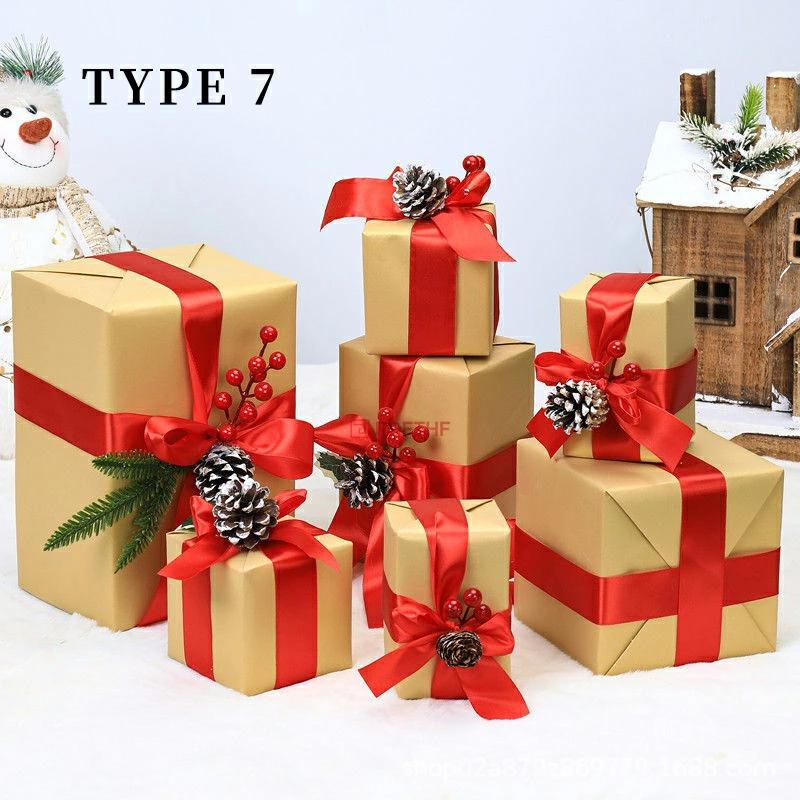 爆買い クリスマスギフトボックス 7点セット クリスマスオーナメント