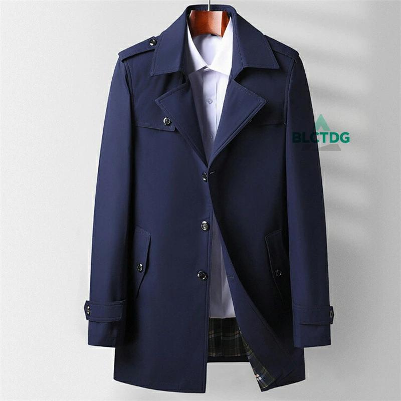 爆買い ステンカラーコート メンズ スプリングコート 紳士服 ビジネス