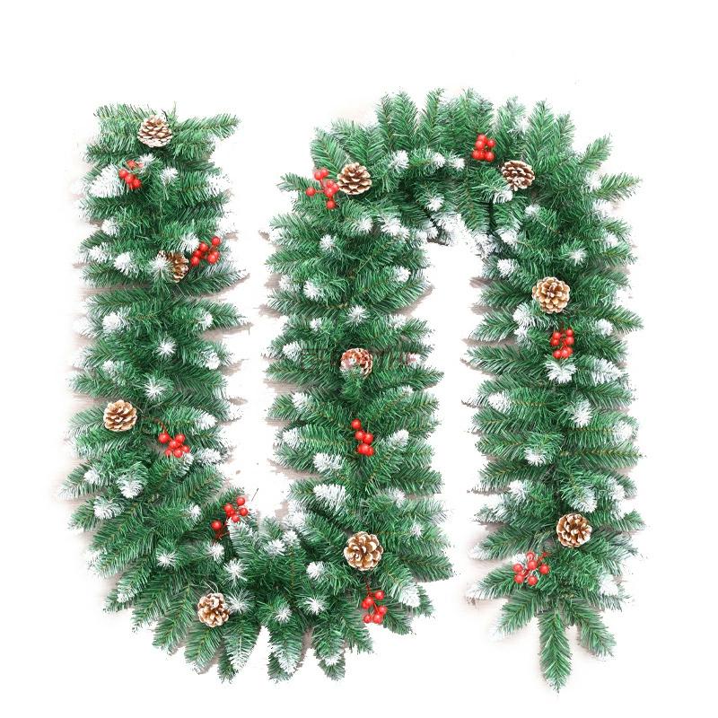 クリスマス 飾り クリスマスリース 2.7m モール クリスマスツリー
