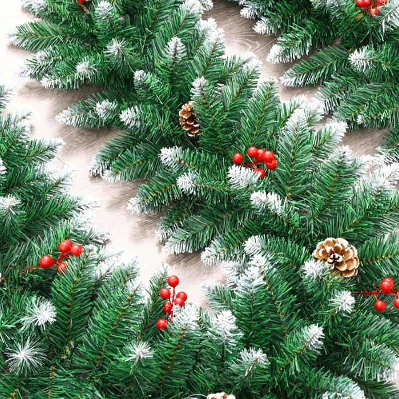 クリスマスオーナメントとクリスマスリースの11点セット クリスマス 飾り クリスマスリース 2.7m モール クリスマスツリー