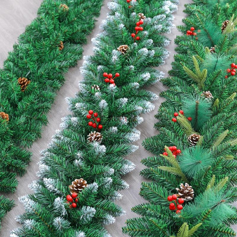 クリスマス 飾り クリスマスリース 2.7m モール クリスマスツリー