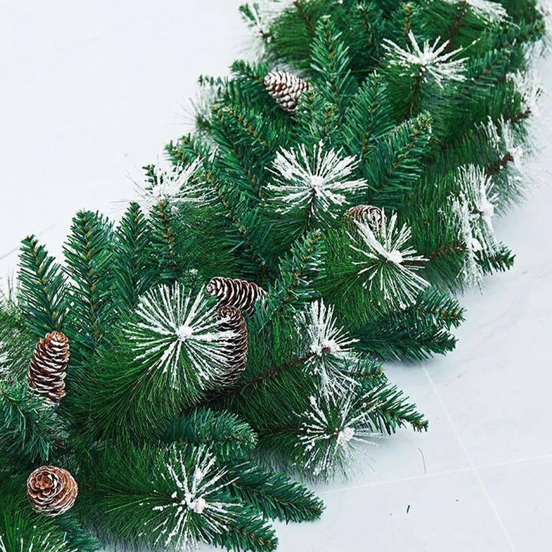 クリスマス 飾り クリスマスリース 2.7m モール クリスマスツリー