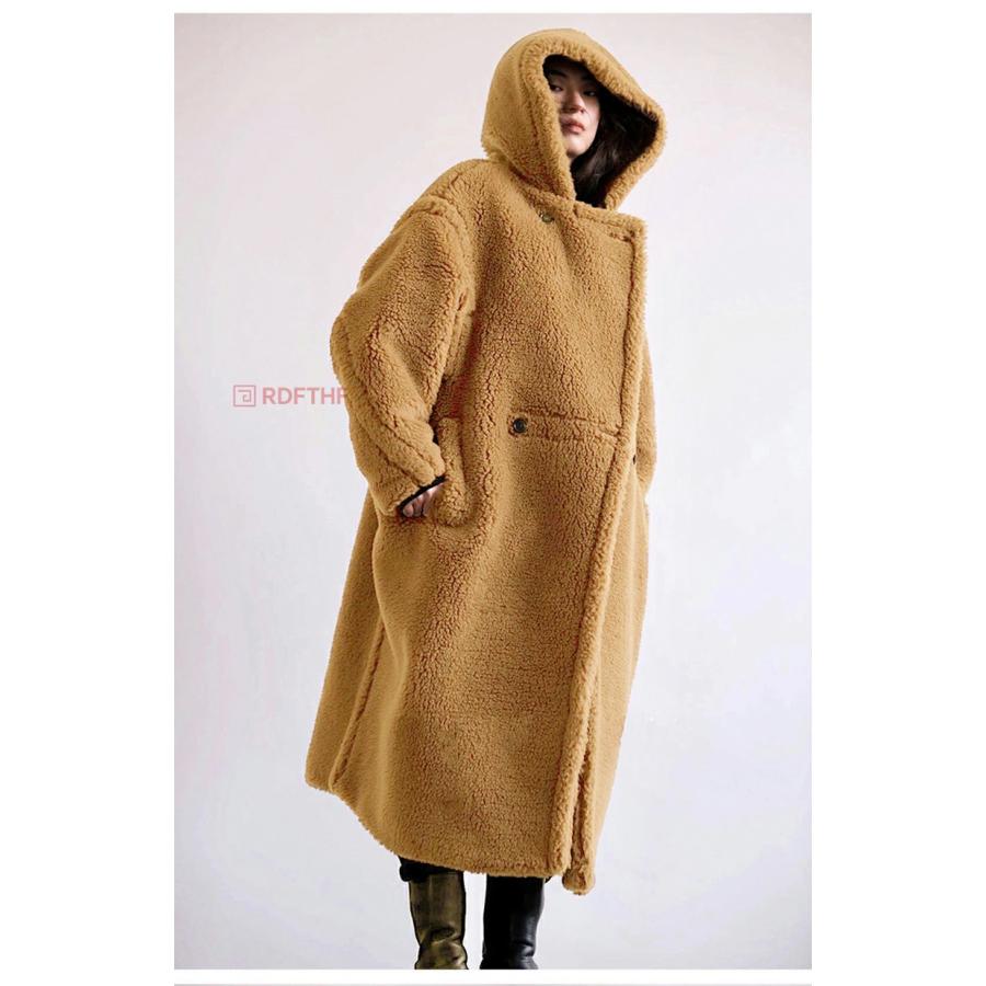 セール！！テディ ケープ ポンチョ コート ウール 送料無料】2025 AW WOOL 8color テディ ケープ ポンチョ コート ウール