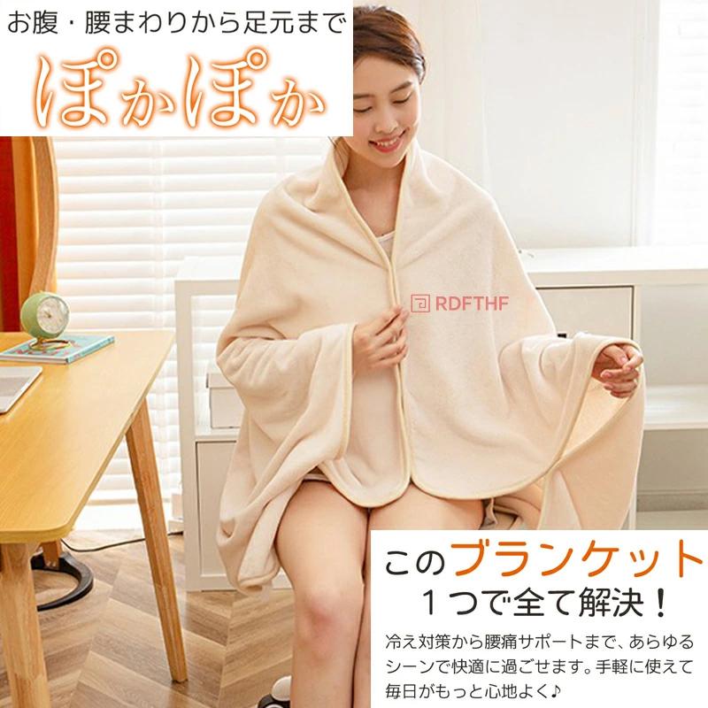 ブランケット 3WAY 多機能 膝掛け やみつきの肌触り クッション